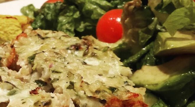 Budín de Pollo y Arroz Yamaní