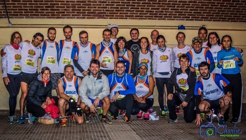Tambien estuvimos en los 15 km Asics