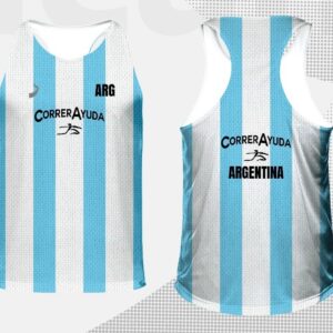 Musculosa Argentina CorrerAyuda